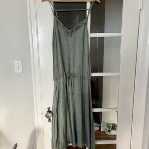 *NEW* DIESEL XL Khaki Green Slip Dress